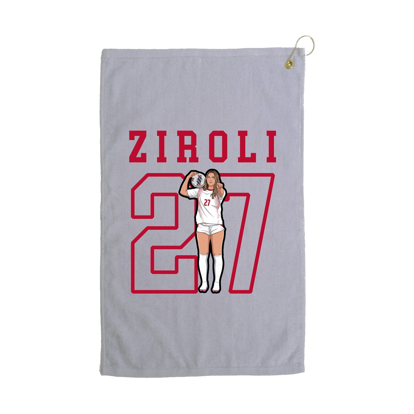 Golf Towel — Shirsey in Grey