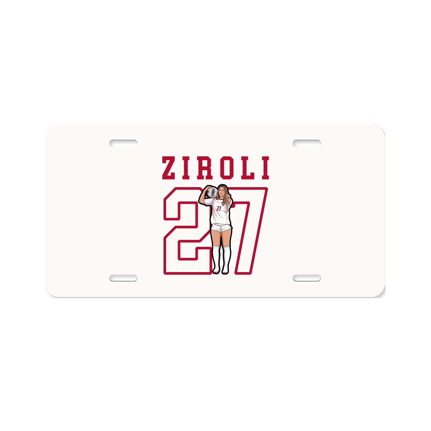 License Plate — Shirsey in Classic