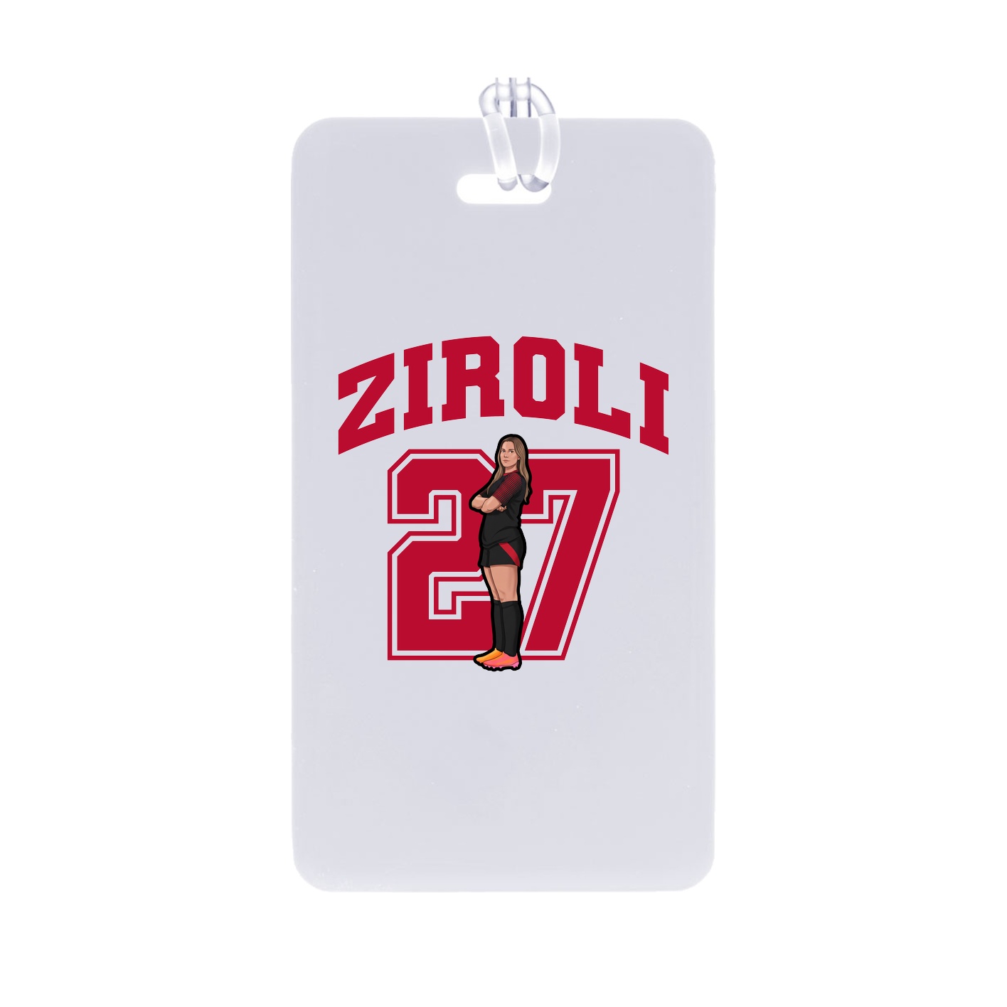 Bag Tag — Number in Classic