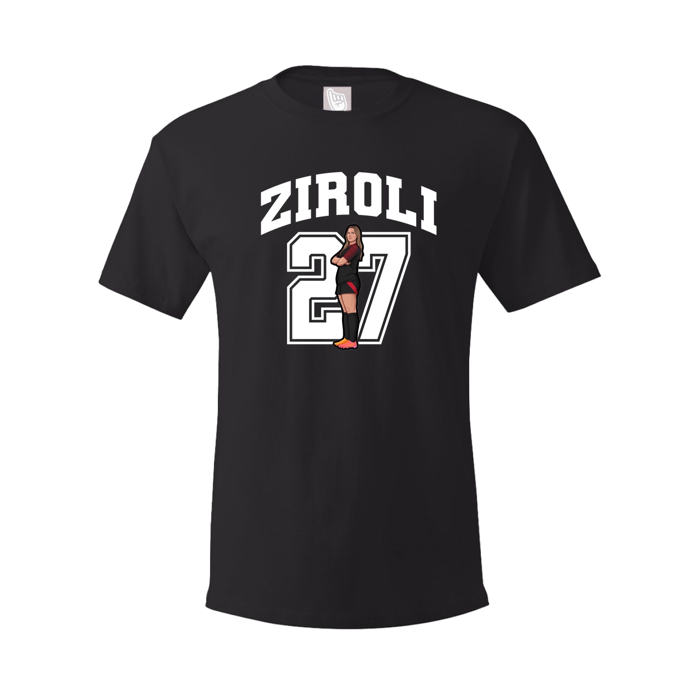 Tee — Number in Black