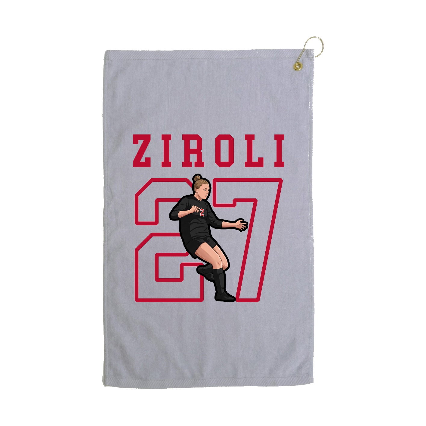 Golf Towel — Shirsey in Grey