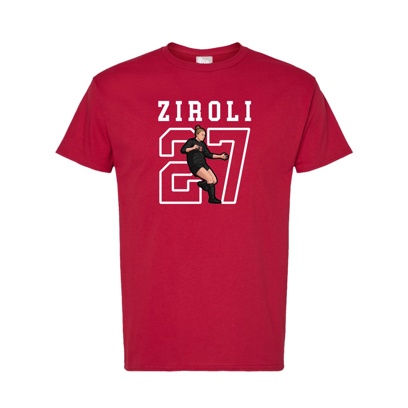Tee — Shirsey in Crimson
