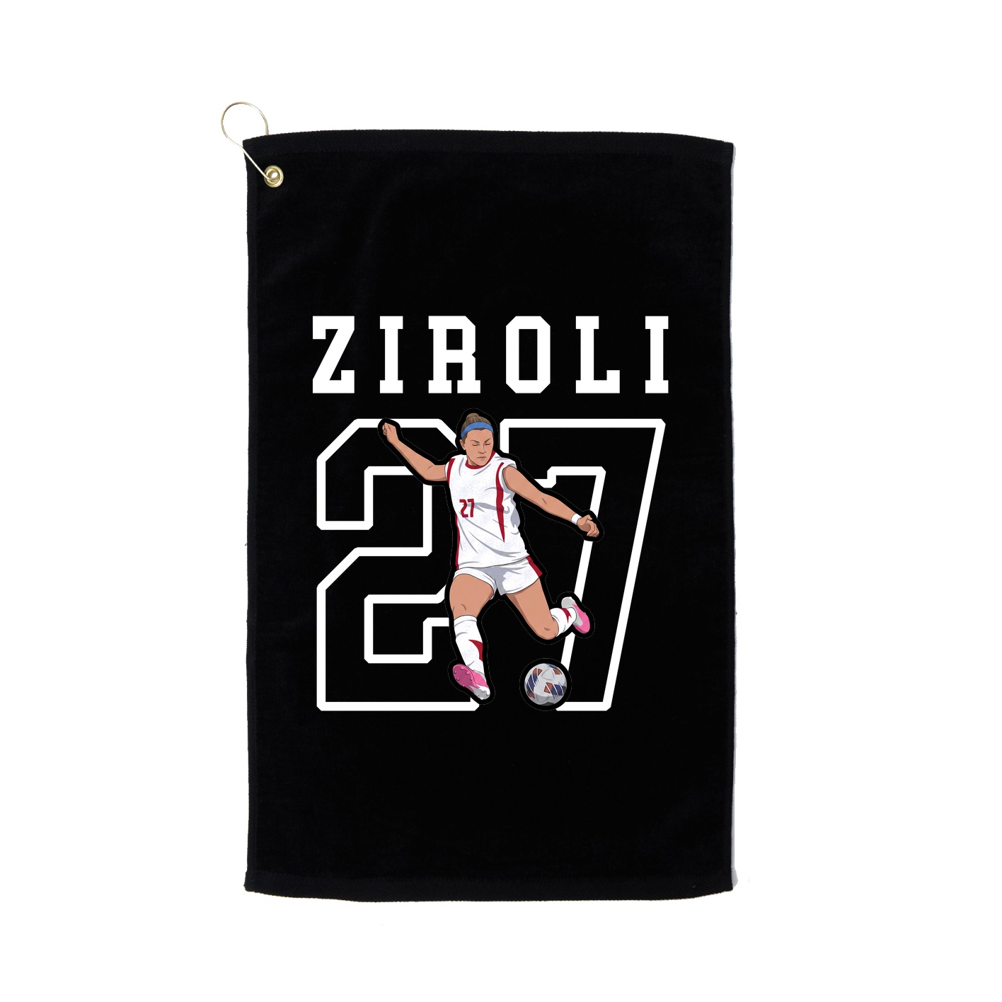 Golf Towel — Shirsey in Black