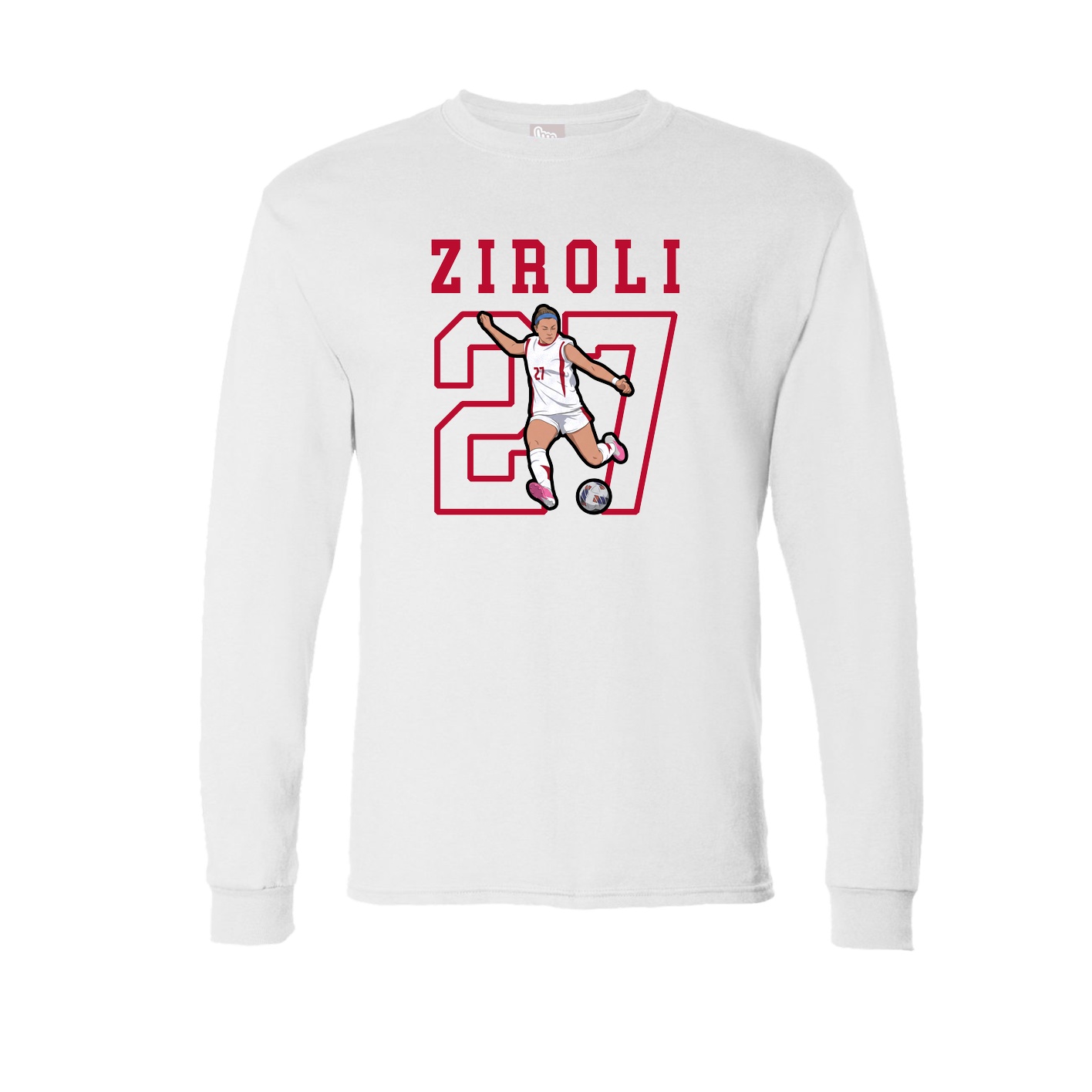 Long Sleeve Tee — Shirsey in White