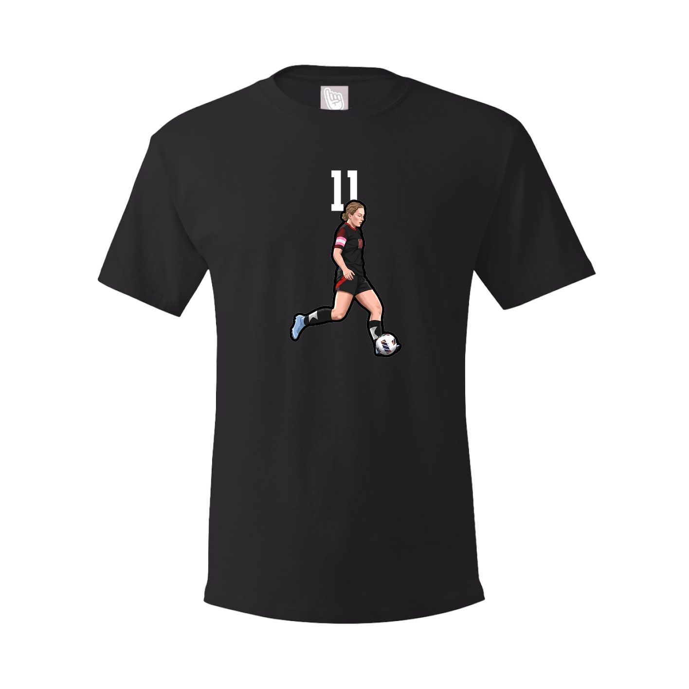Tee — Number Top in Black