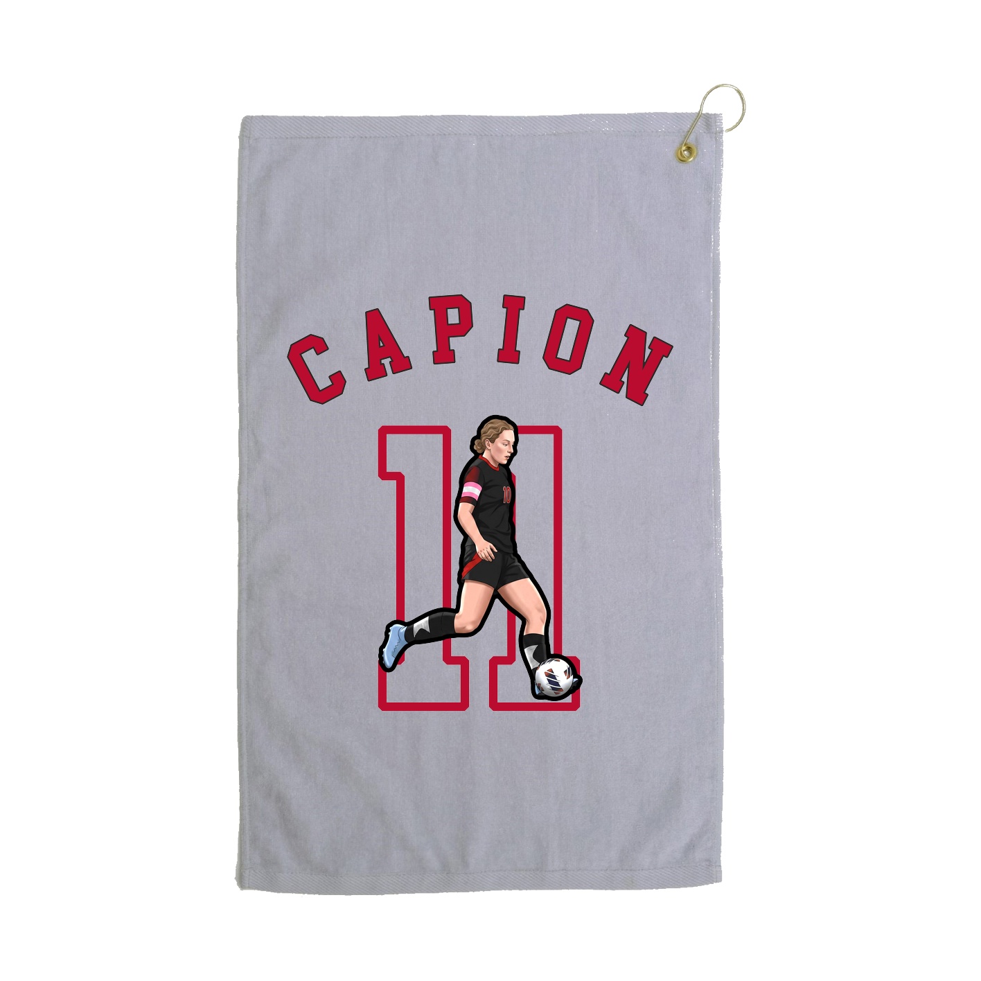 Golf Towel — Shirsey Arch in Grey