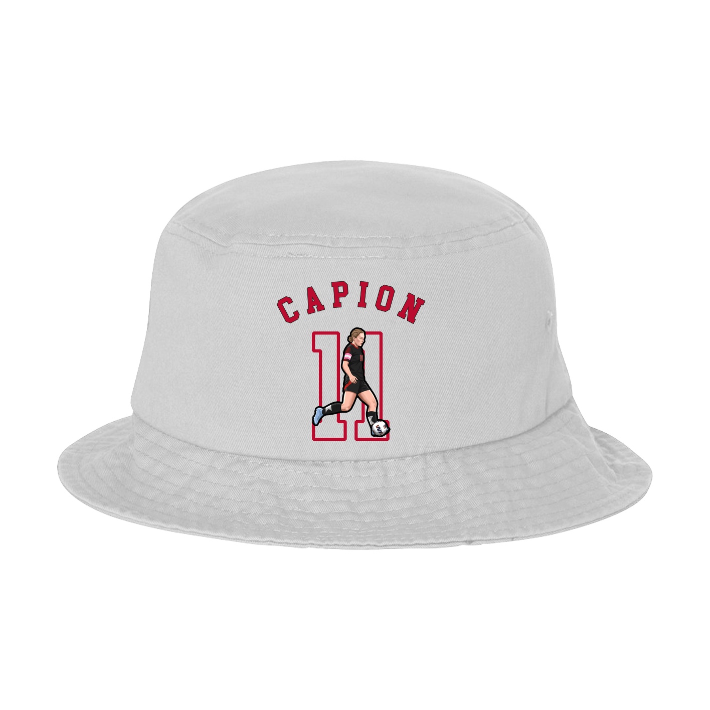 Bucket Cap — Shirsey Arch in White