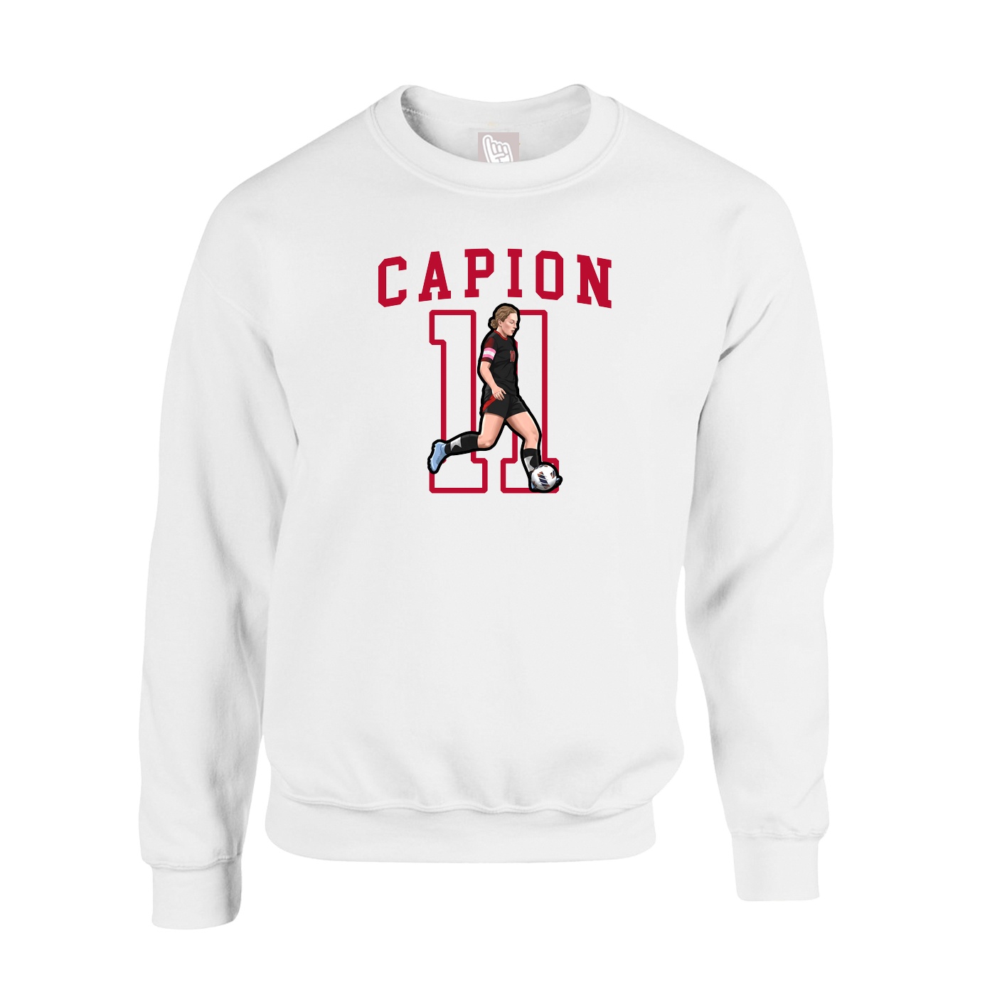 Fleece Crew — Shirsey in White