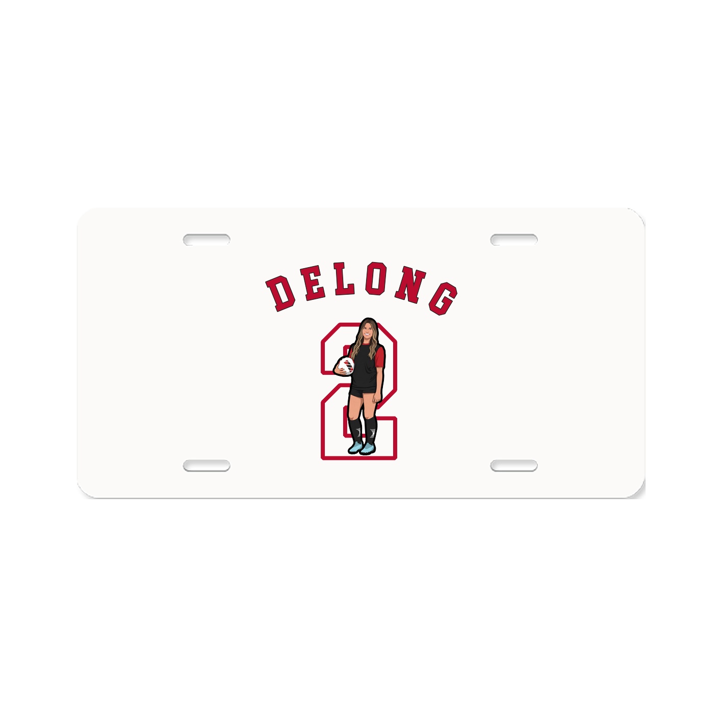 License Plate — Shirsey Arch in Classic