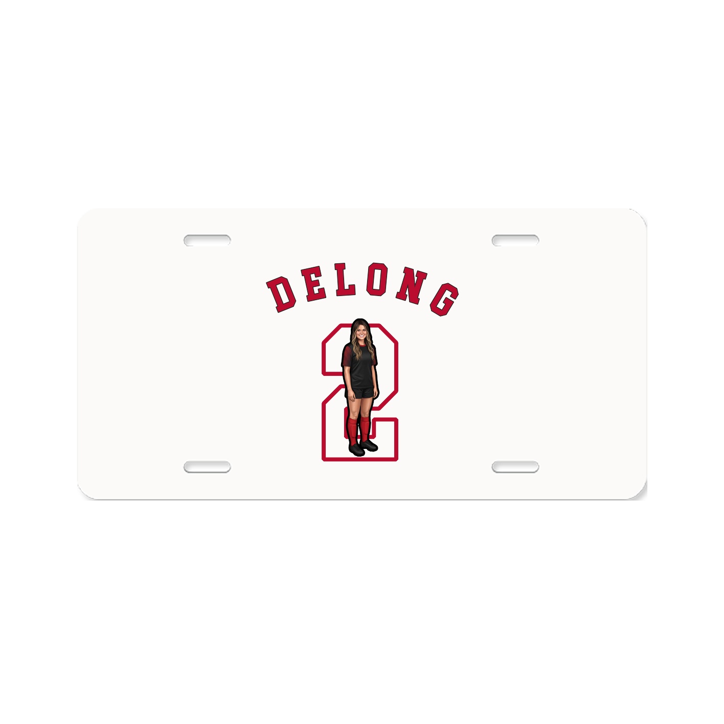 License Plate — Shirsey Arch in Classic