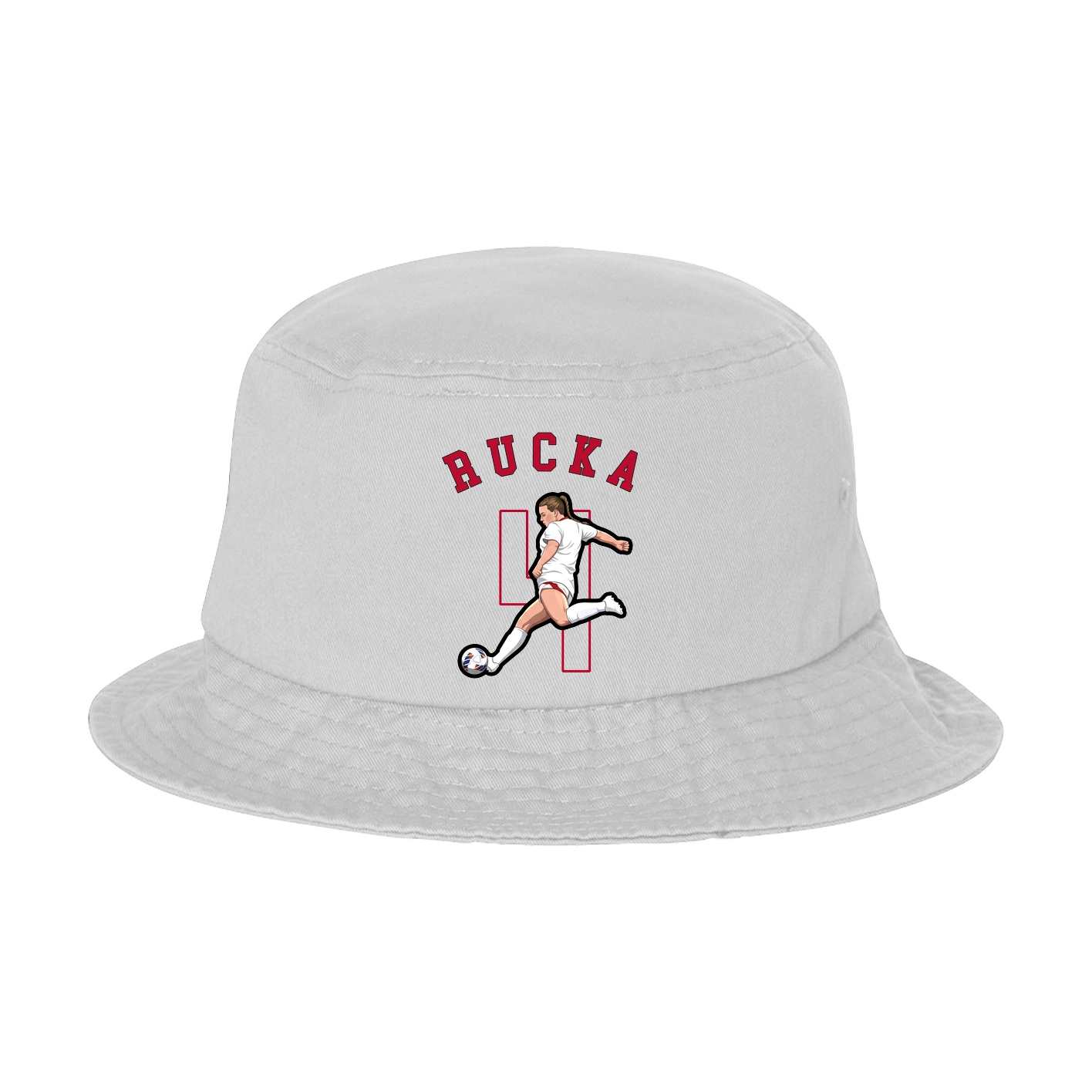 Bucket Cap — Shirsey Arch in White