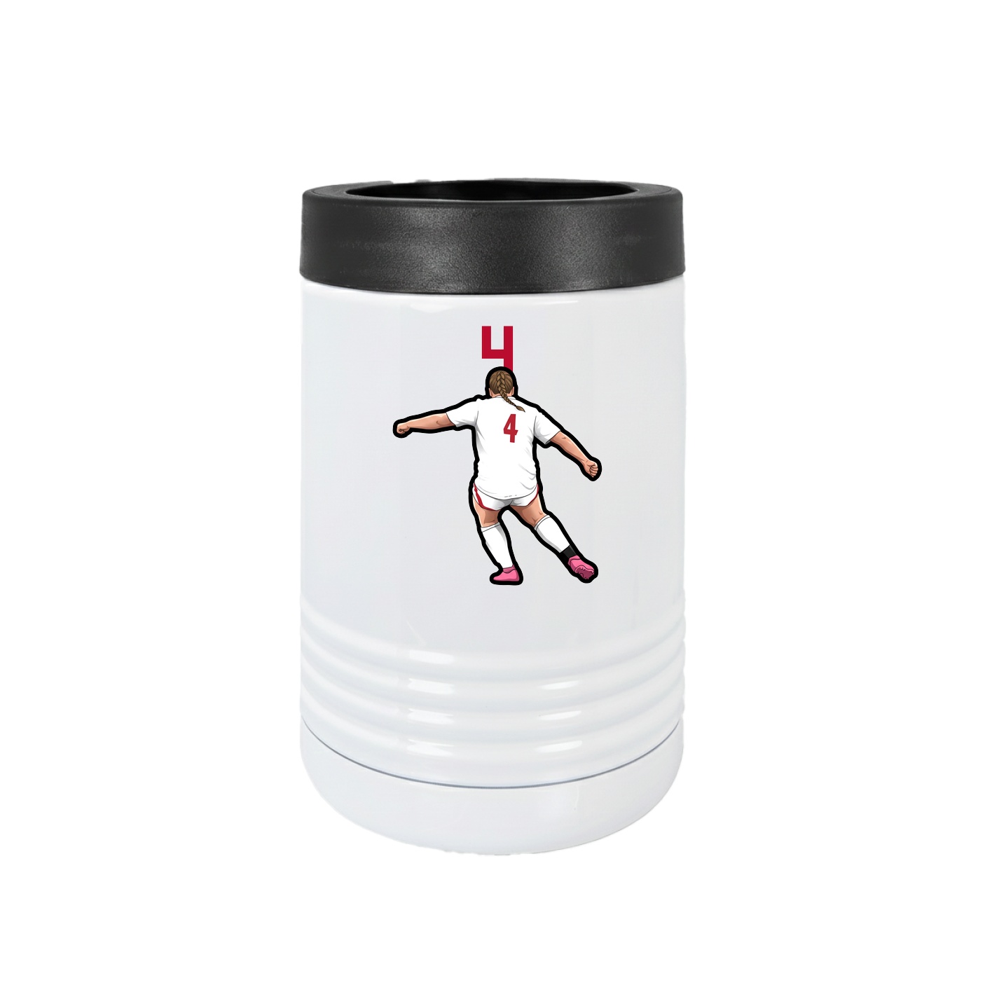 Beverage Holder — Number Top in White
