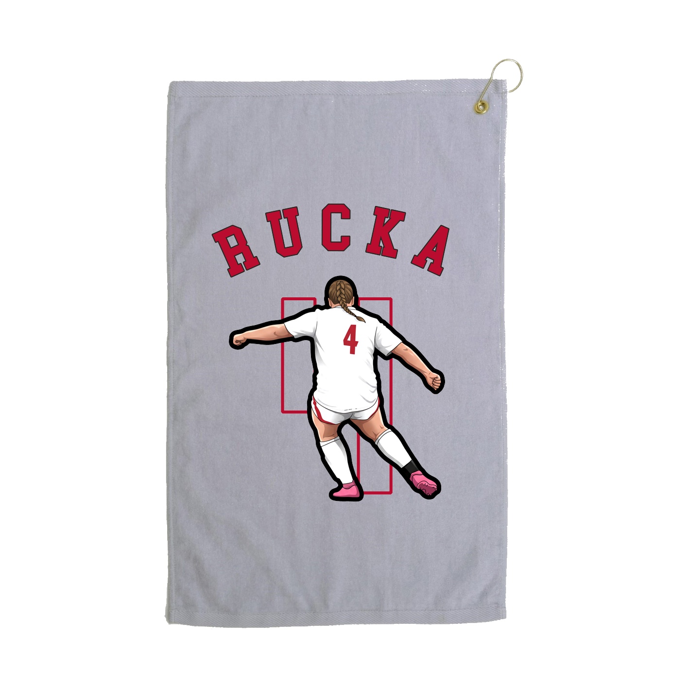 Golf Towel — Shirsey Arch in Grey