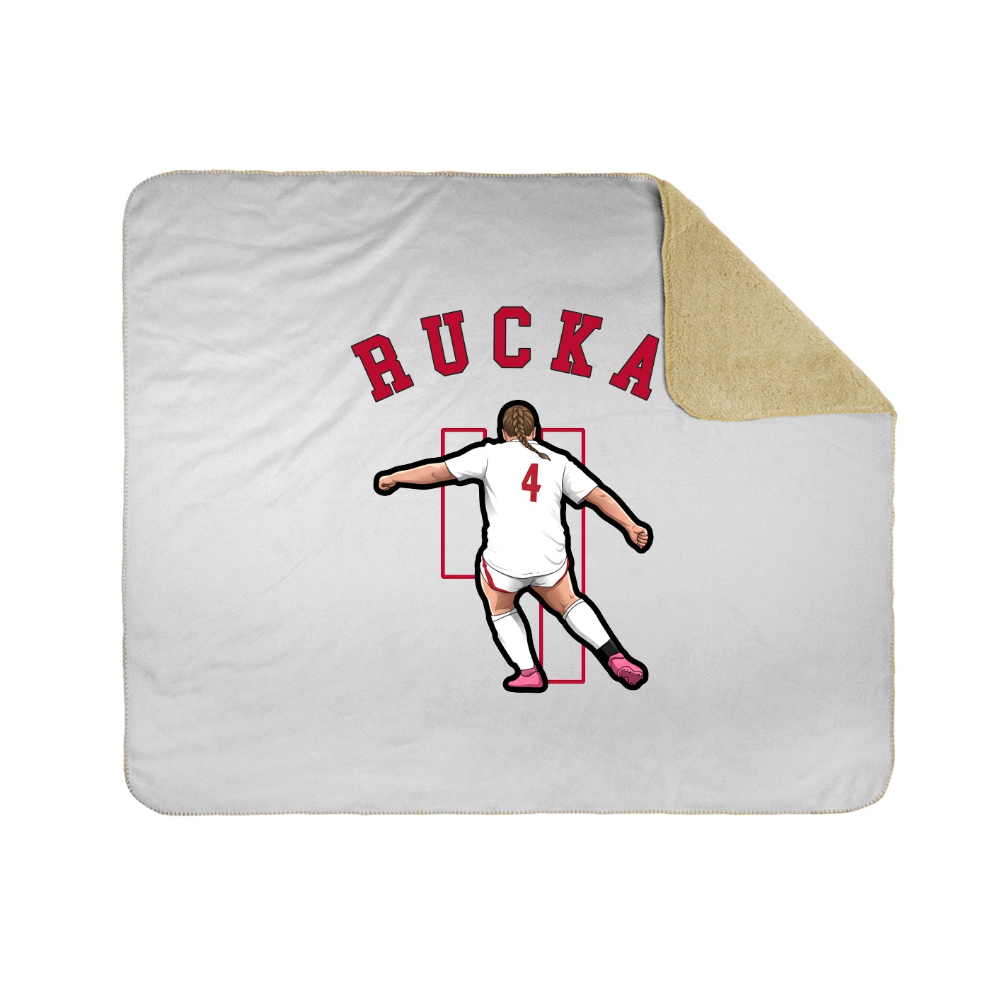Throw Blanket — Shirsey Arch in White