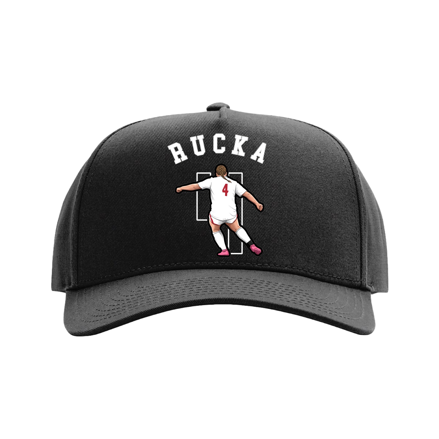 Full Fabric Five-Panel Champ Cap