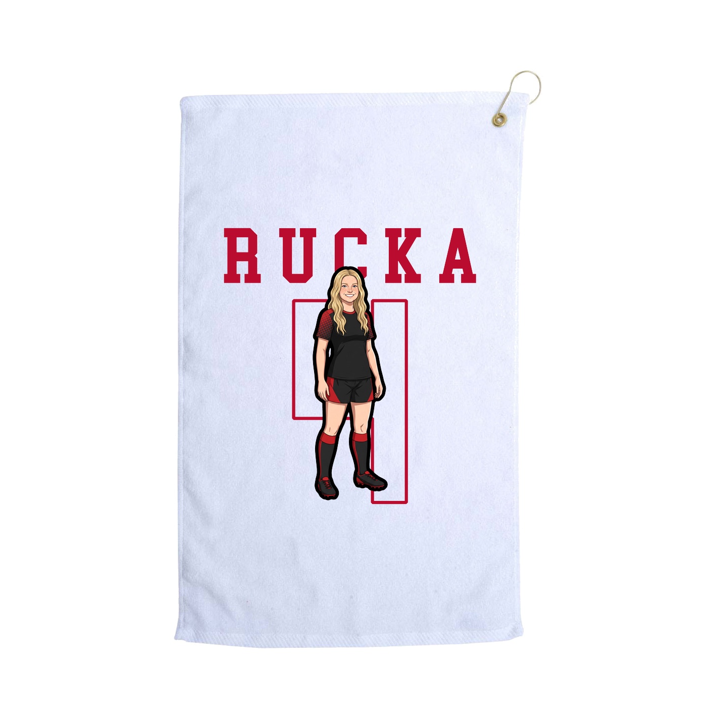 Golf Towel — Shirsey in White