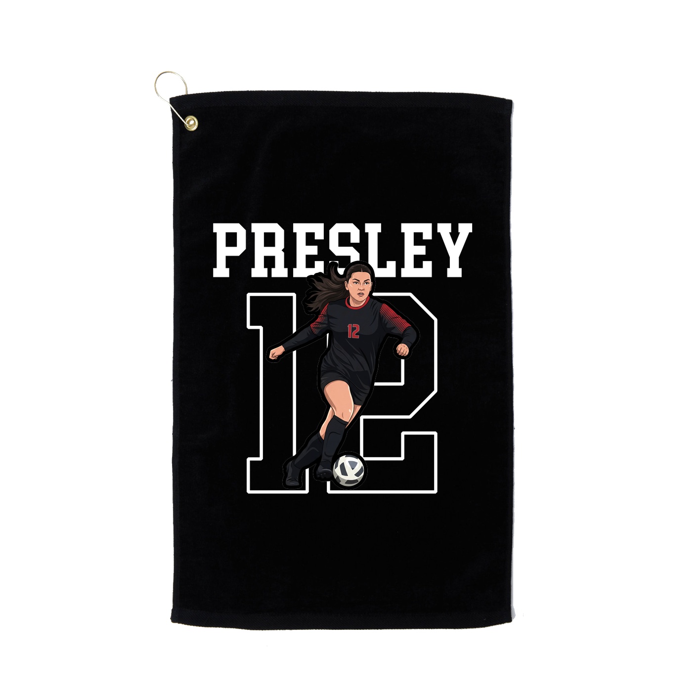 Golf Towel — Shirsey in Black