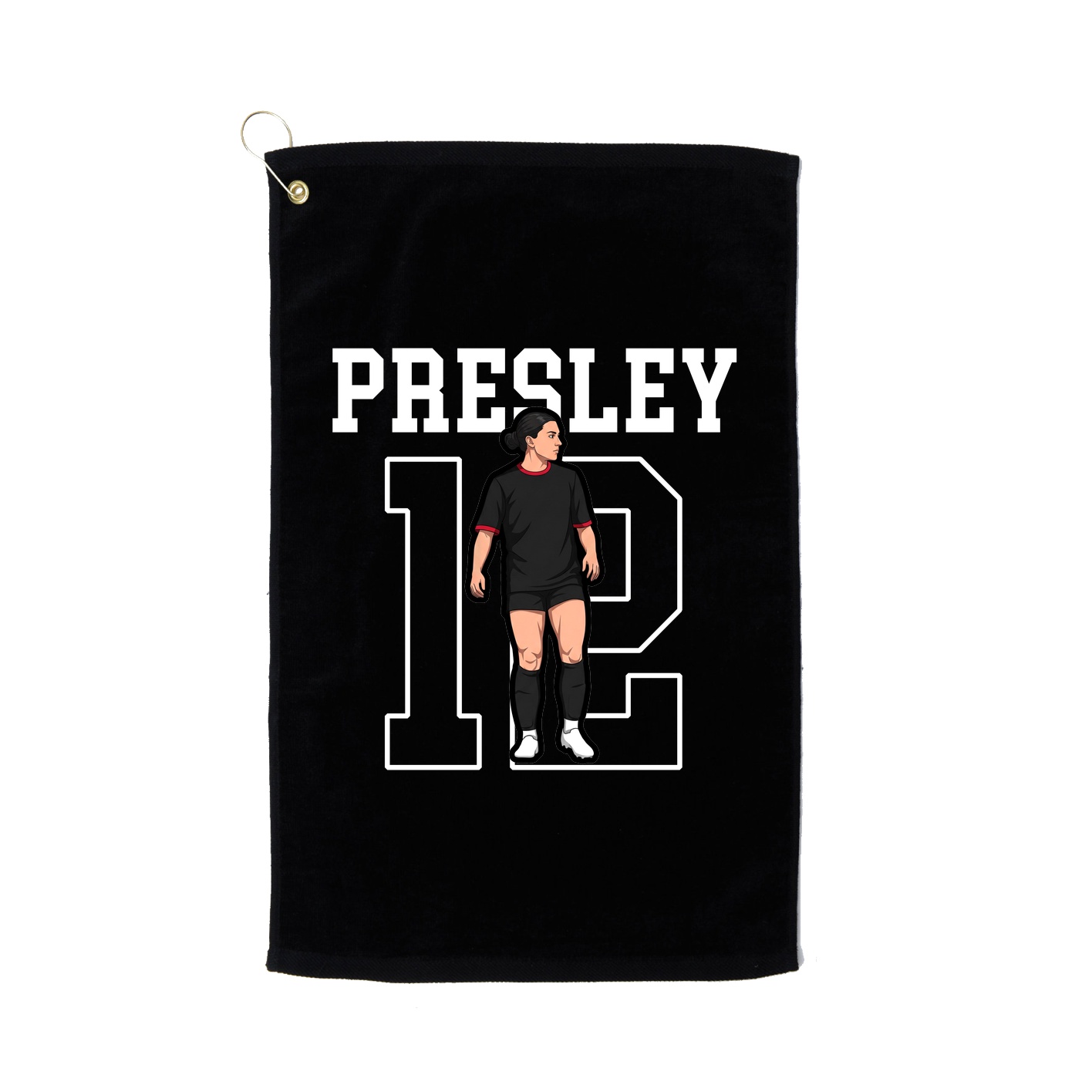 Golf Towel — Shirsey in Black