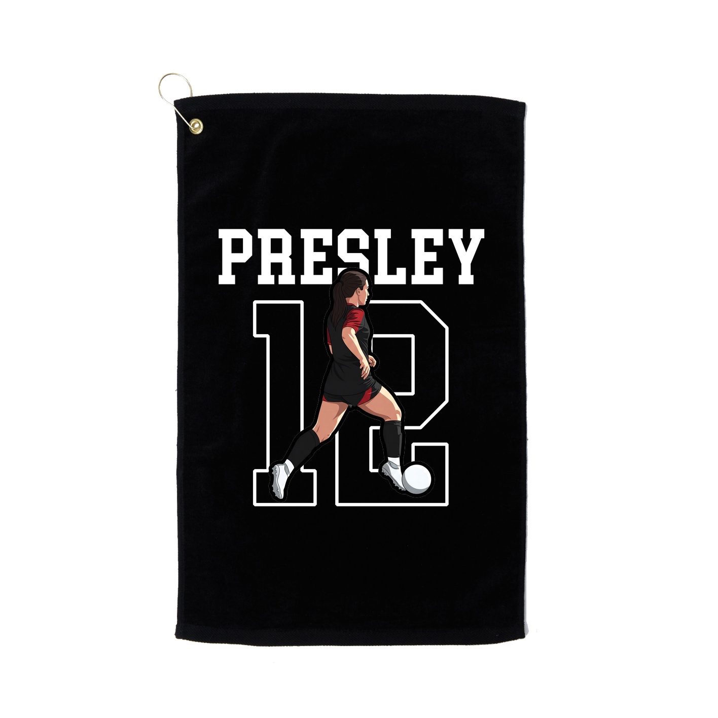 Golf Towel — Shirsey in Black