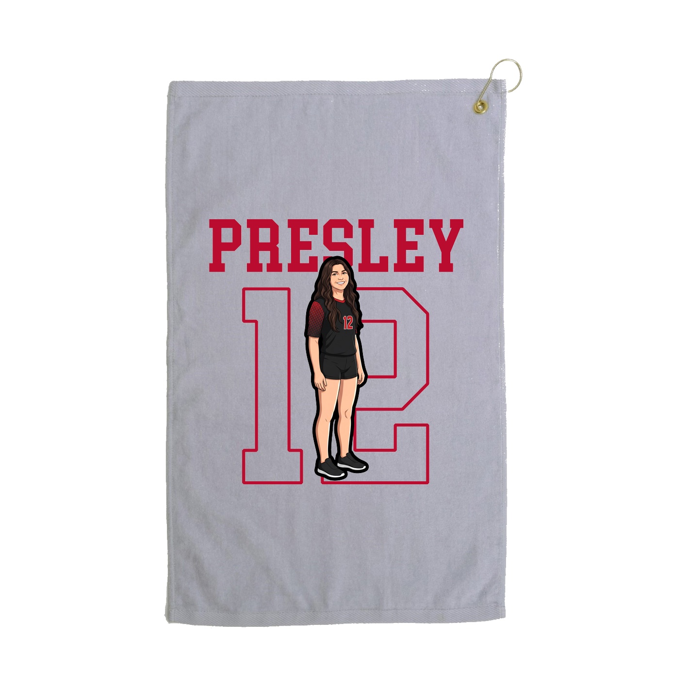 Golf Towel — Shirsey in Grey