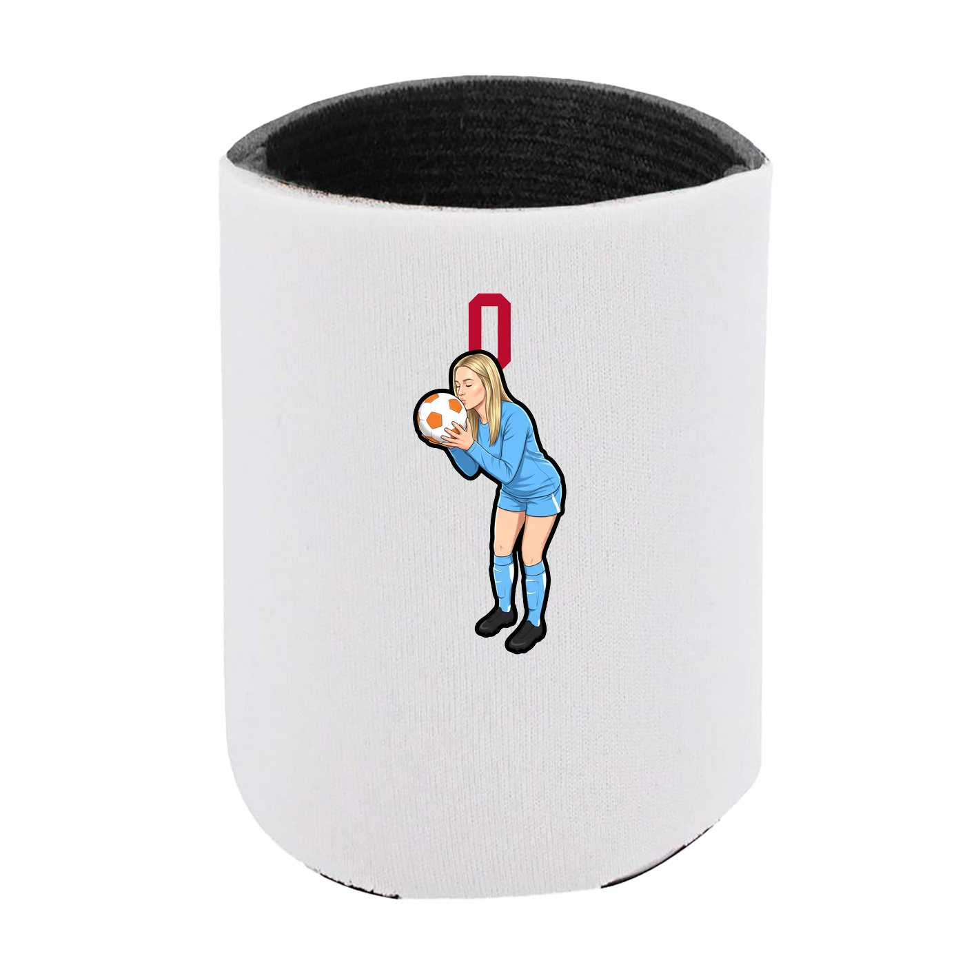 Can Holder — Number Top in White