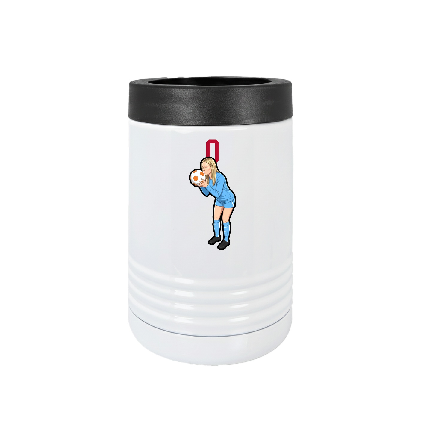 Beverage Holder — Number Top in White