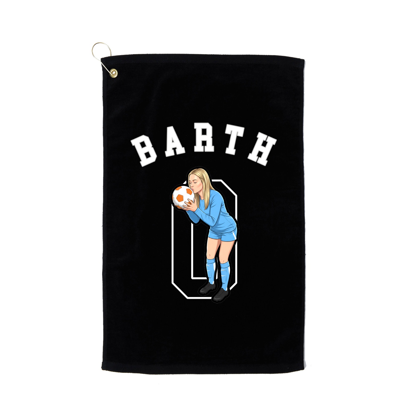 Golf Towel — Shirsey Arch in Black