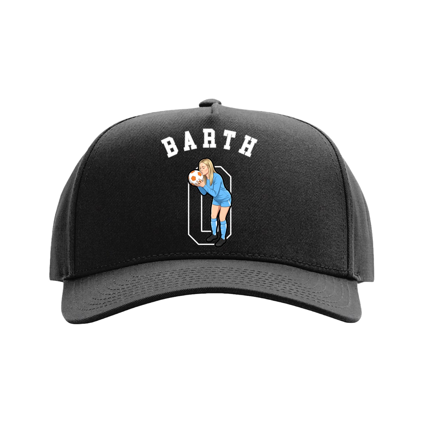 Full Fabric Five-Panel Champ Cap