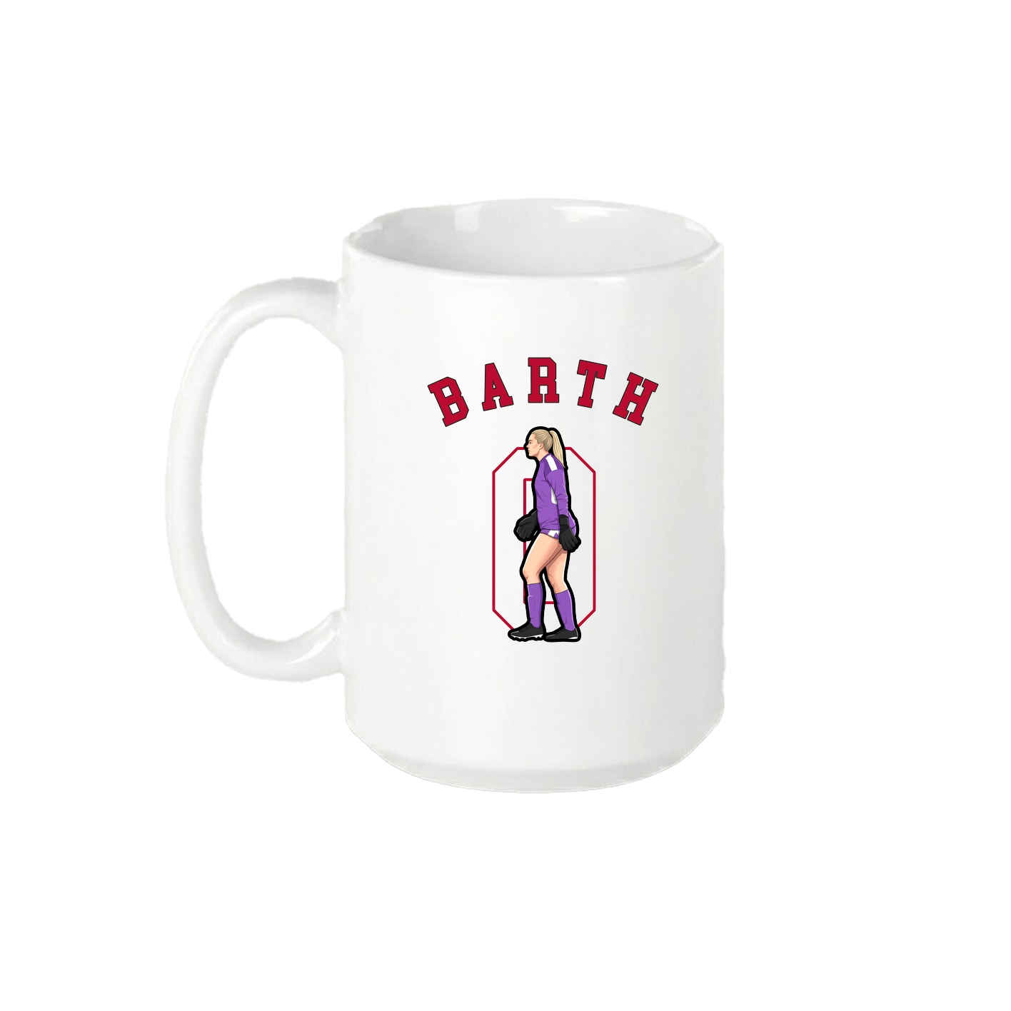 15oz Coffee Mug — Shirsey Arch in White