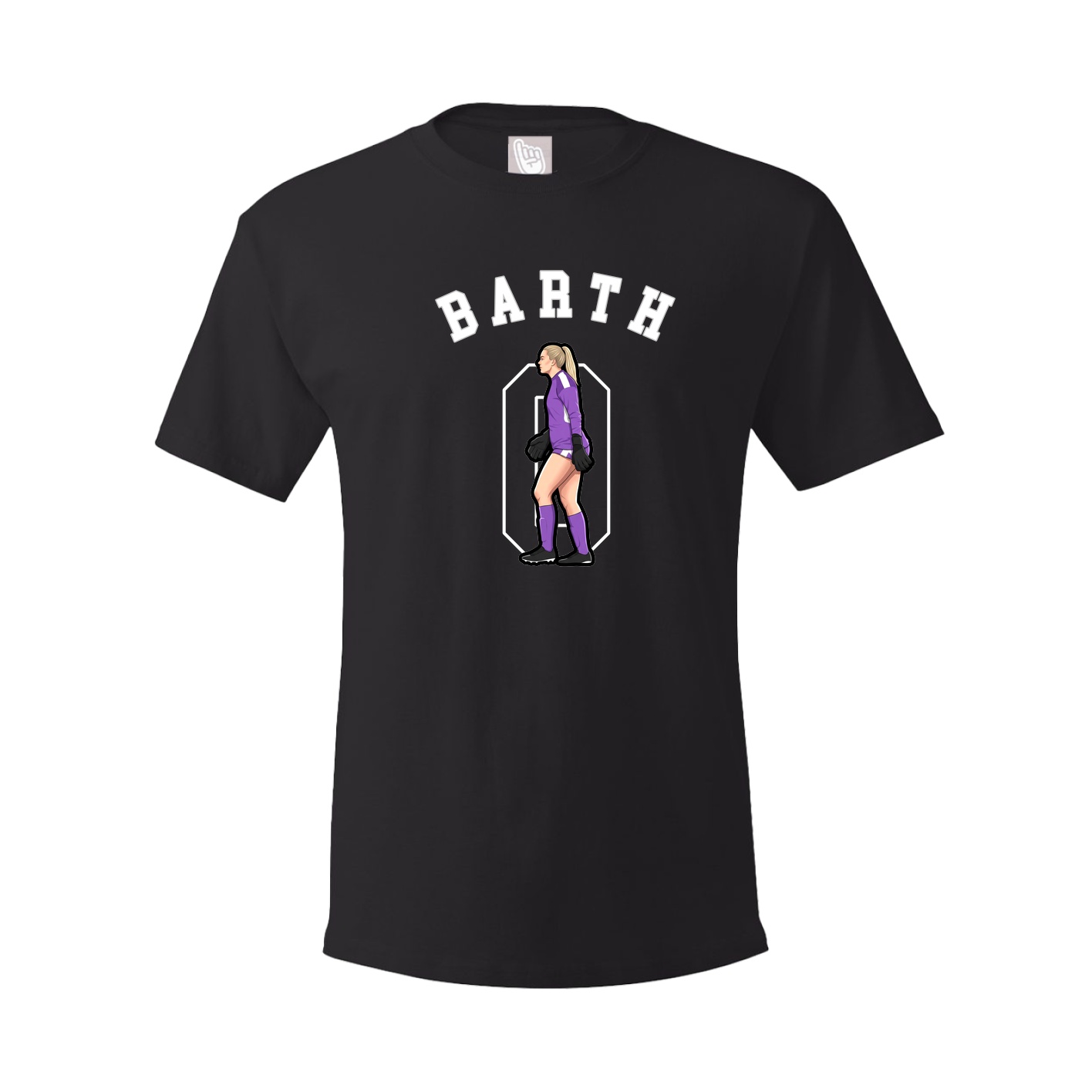 Youth Tee — Shirsey Arch in Black