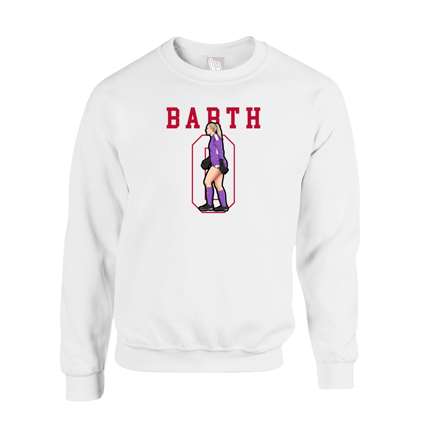 Fleece Crew — Shirsey in White
