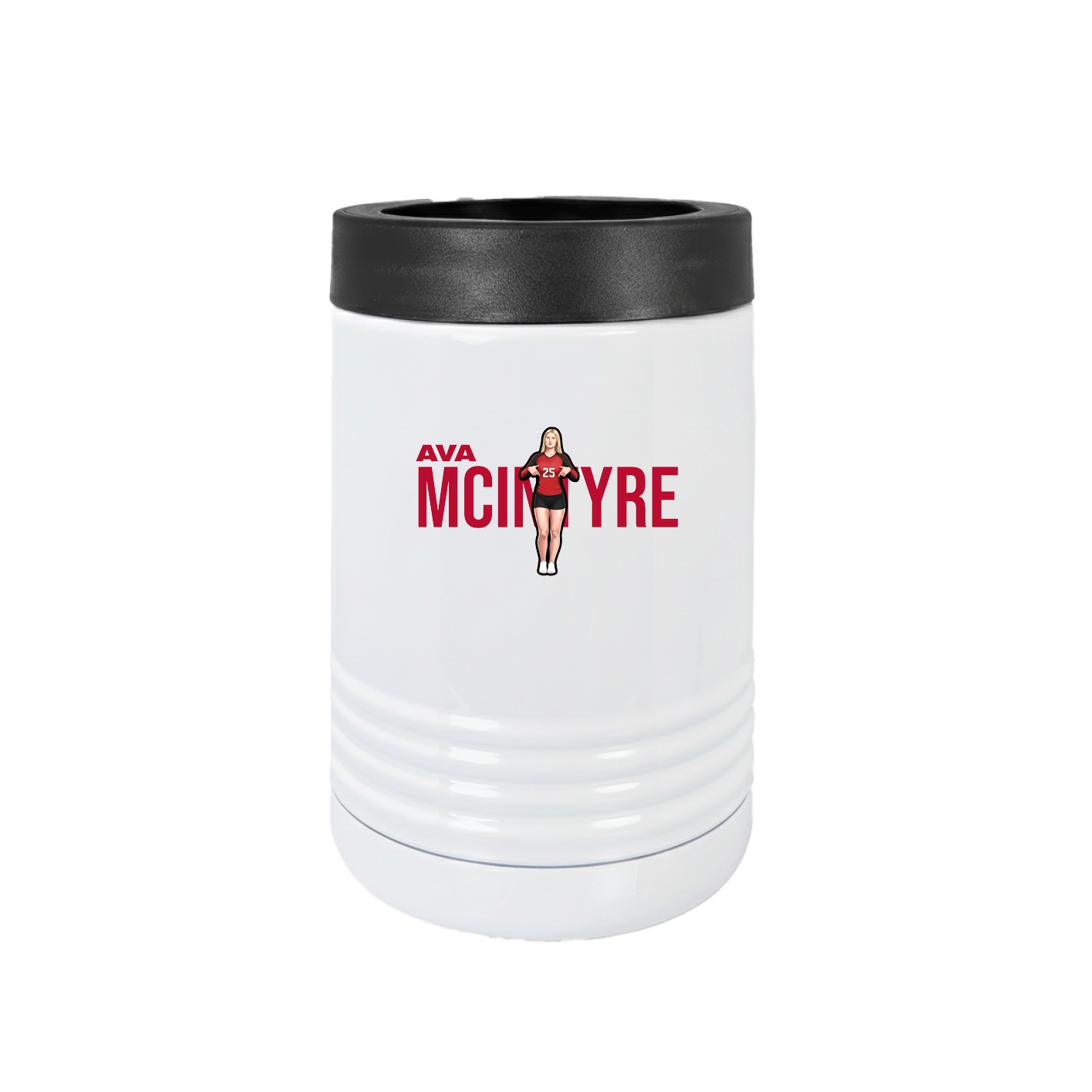Beverage Holder — Player Name in White