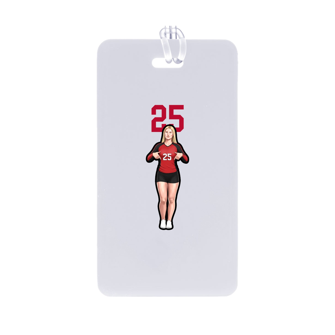 Bag Tag — Number Top in Classic