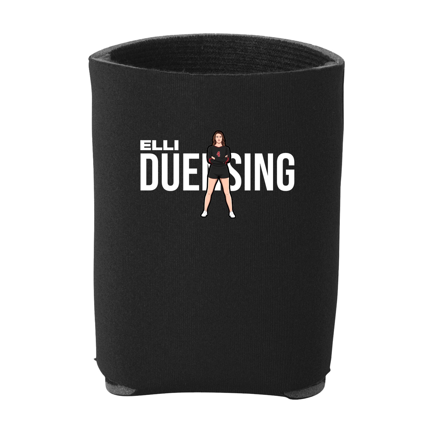 Can Holder — Player Name in Black