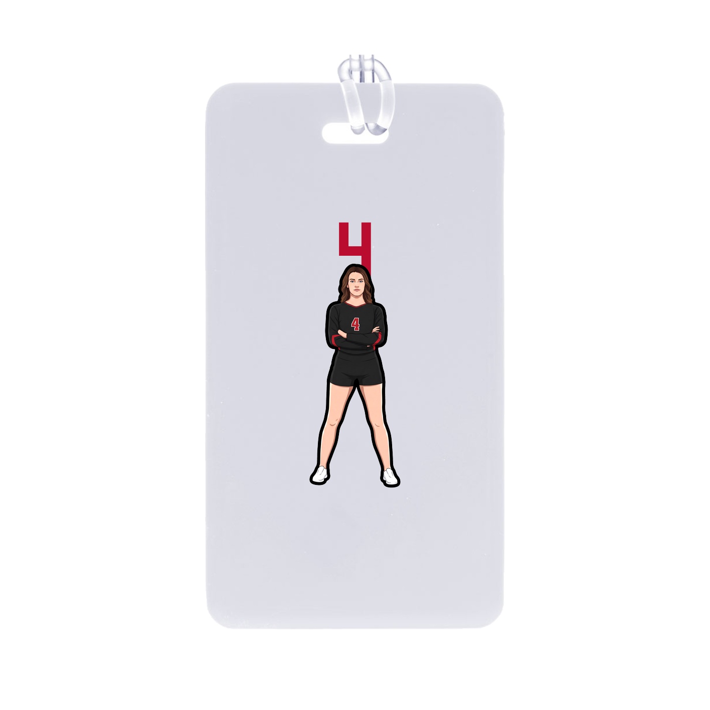 Bag Tag — Number Top in Classic