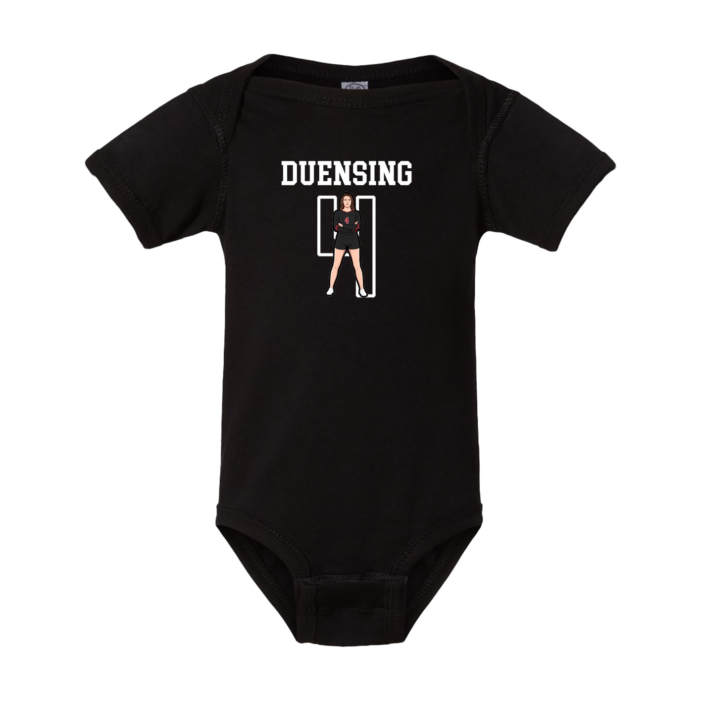 Baby Onesie — Shirsey in Black