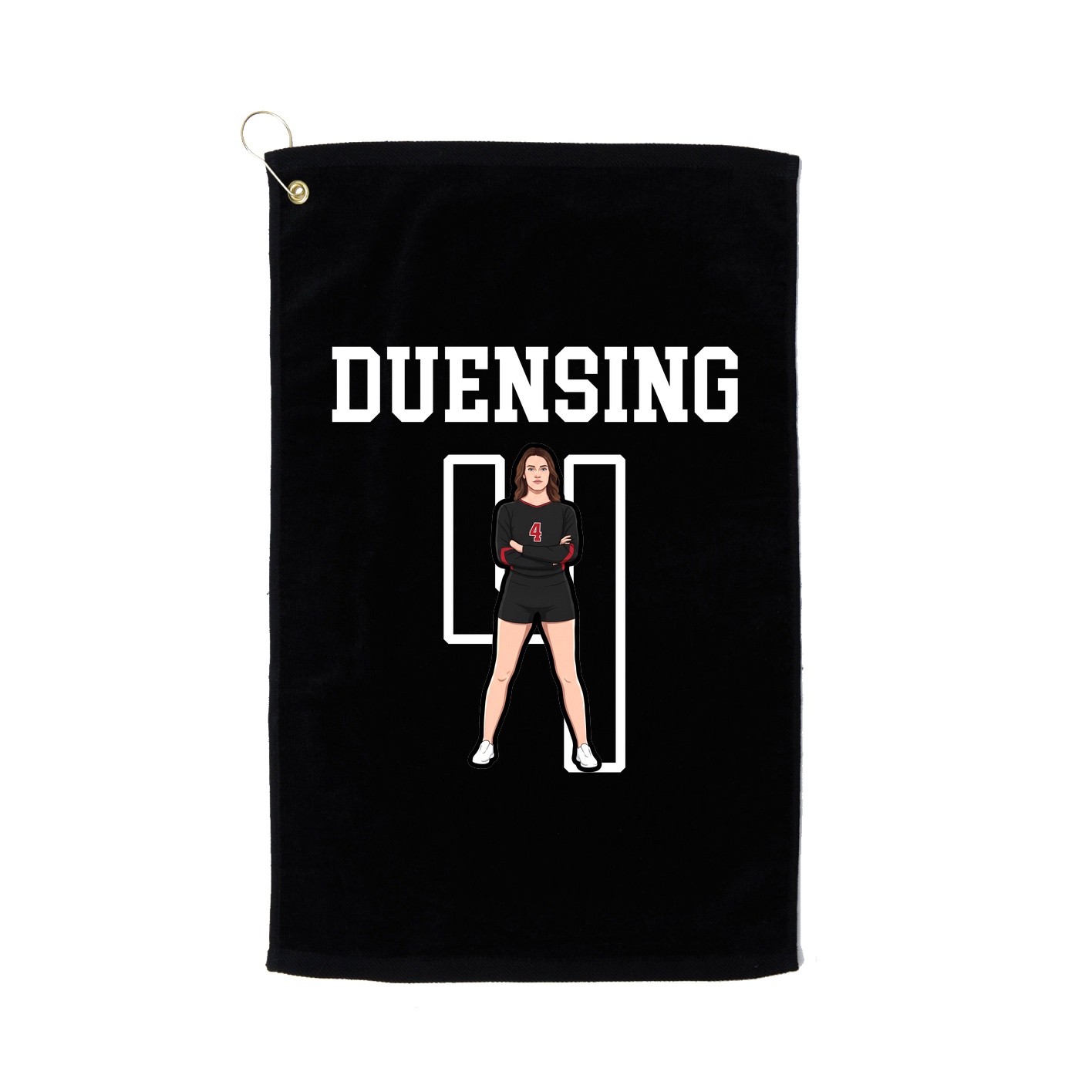 Golf Towel — Shirsey in Black