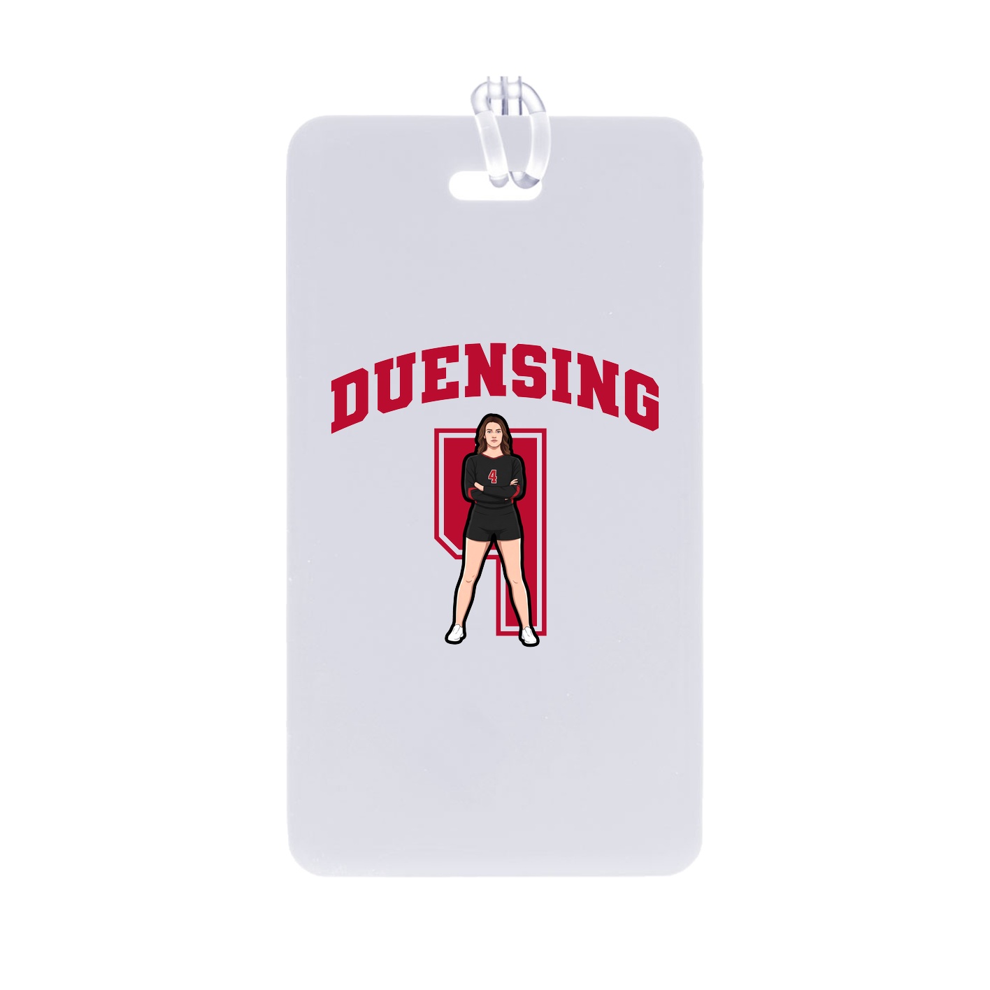 Bag Tag — Number in Classic
