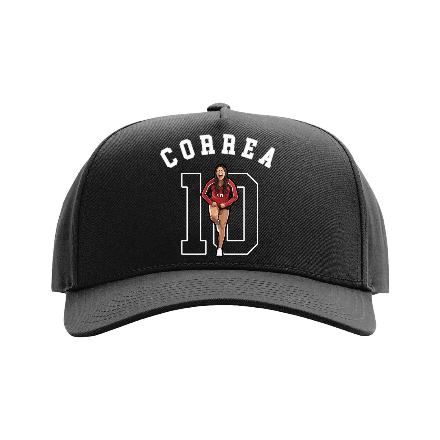 Full Fabric Five-Panel Champ Cap