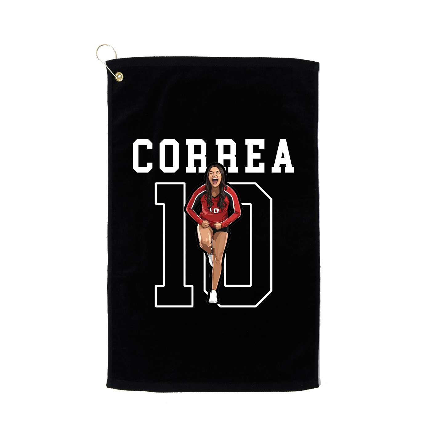 Golf Towel — Shirsey in Black
