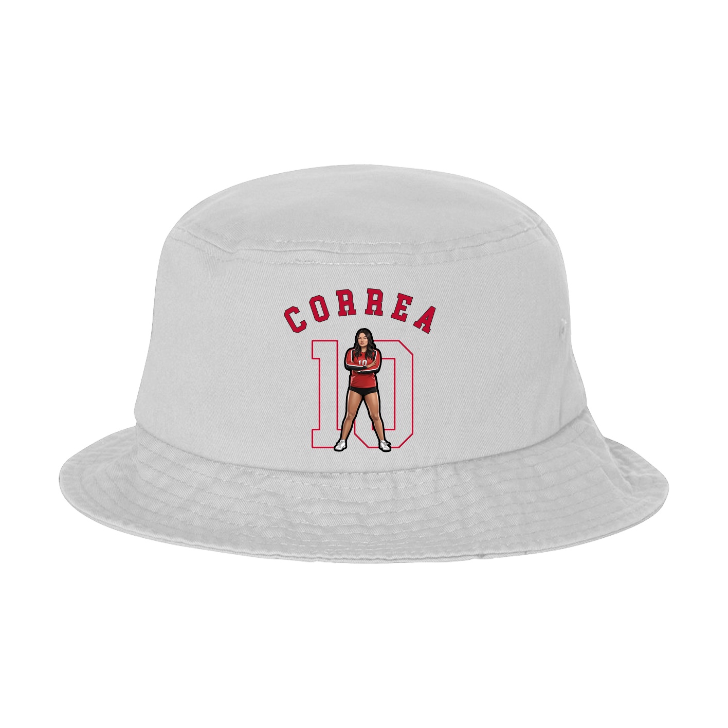 Bucket Cap — Shirsey Arch in White
