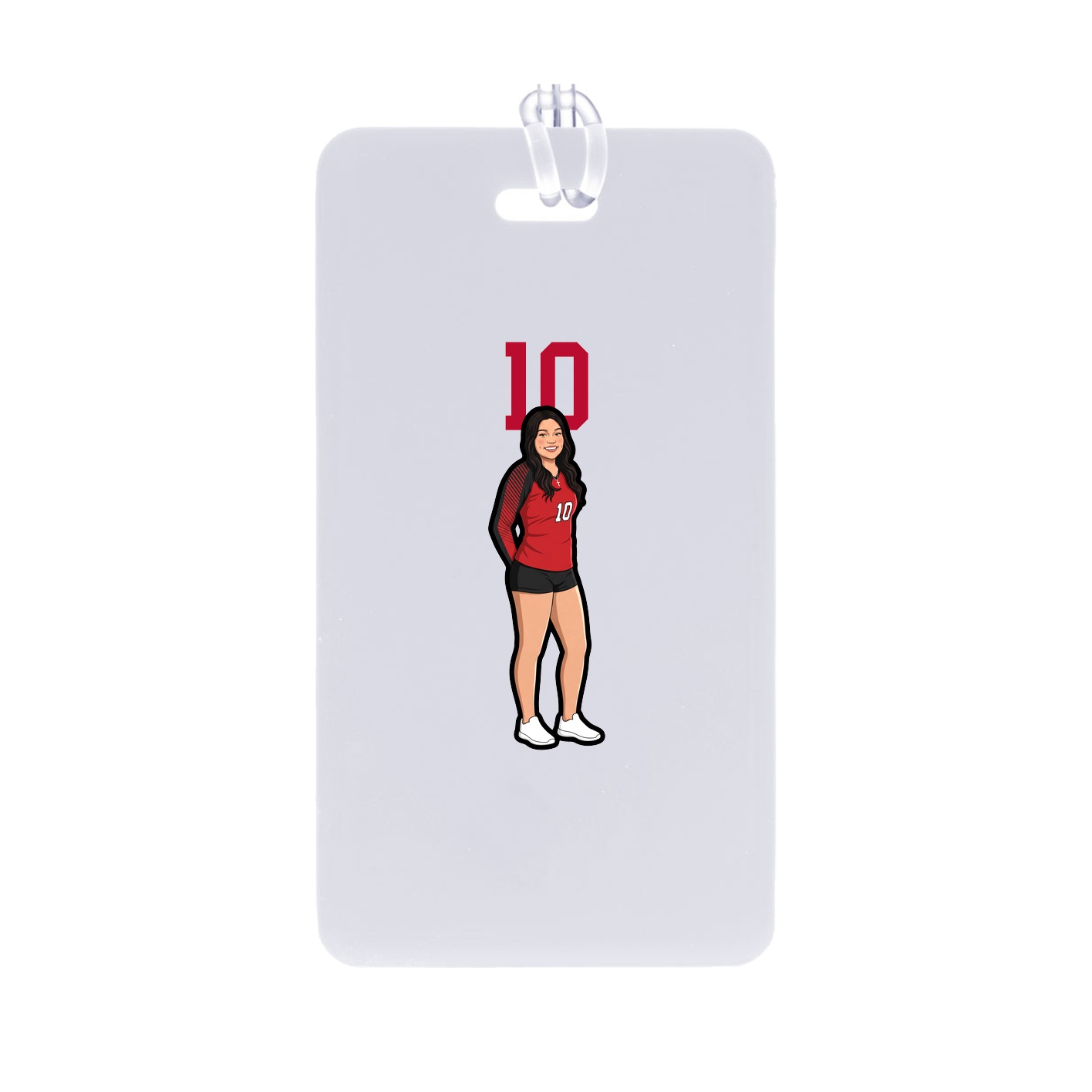 Bag Tag — Number Top in Classic
