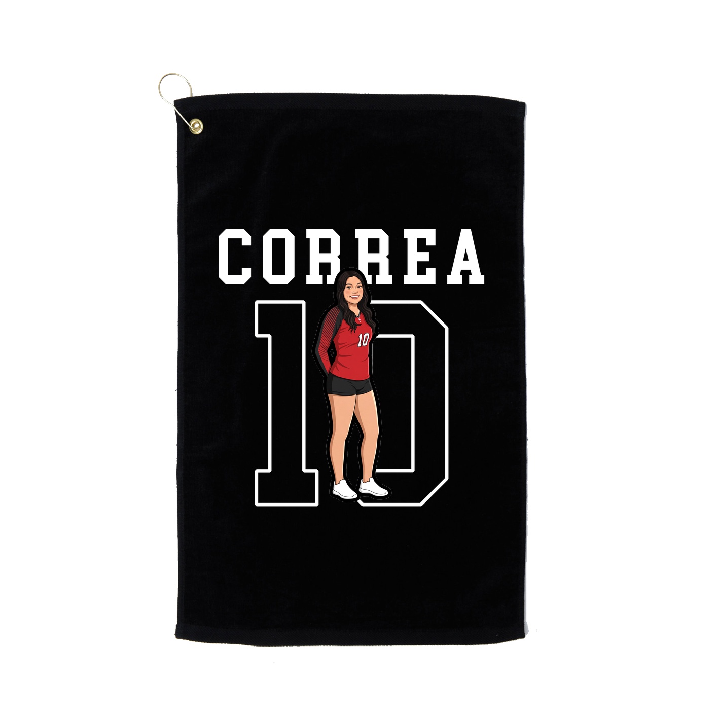 Golf Towel — Shirsey in Black