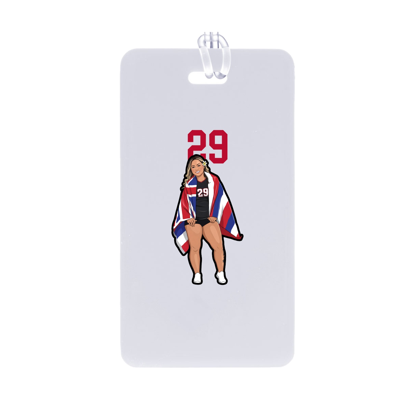 Bag Tag — Number Top in Classic