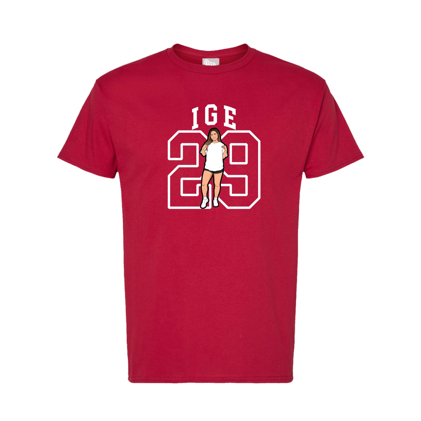 Tee — Shirsey in Crimson