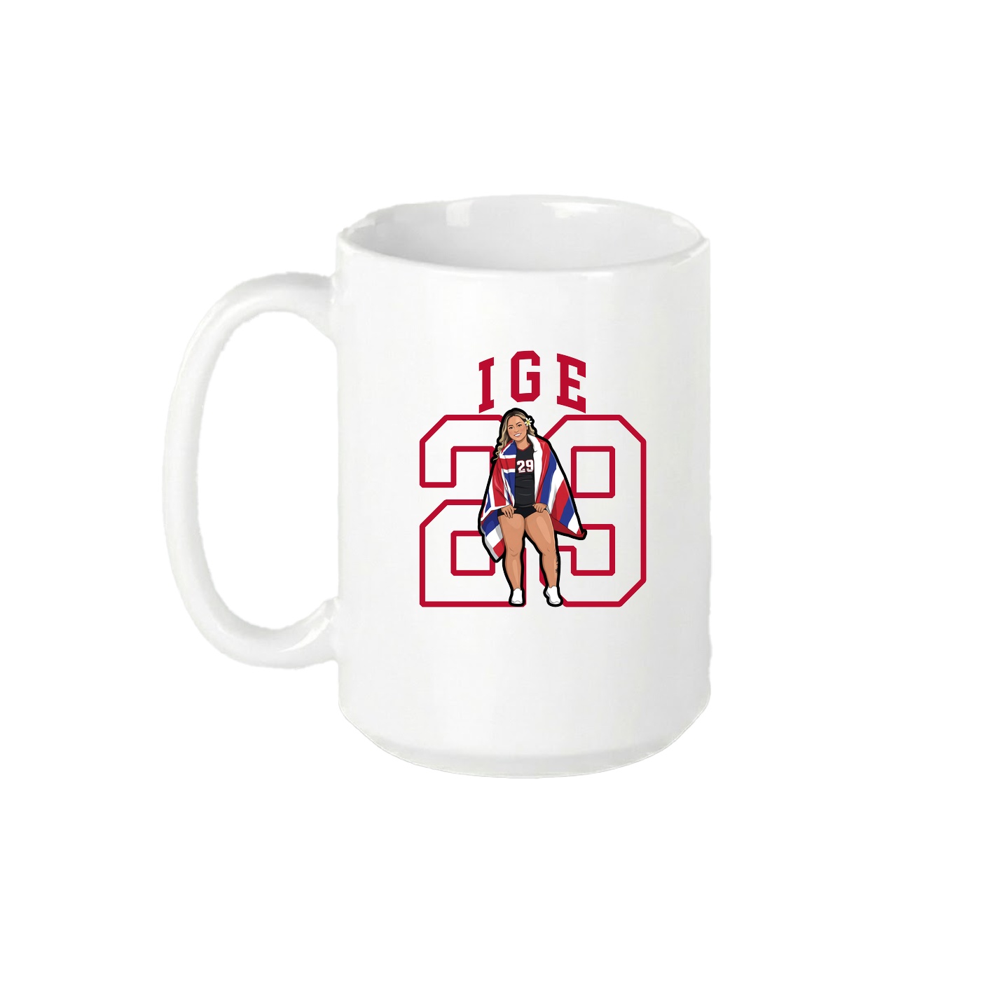 15oz Coffee Mug — Shirsey in White