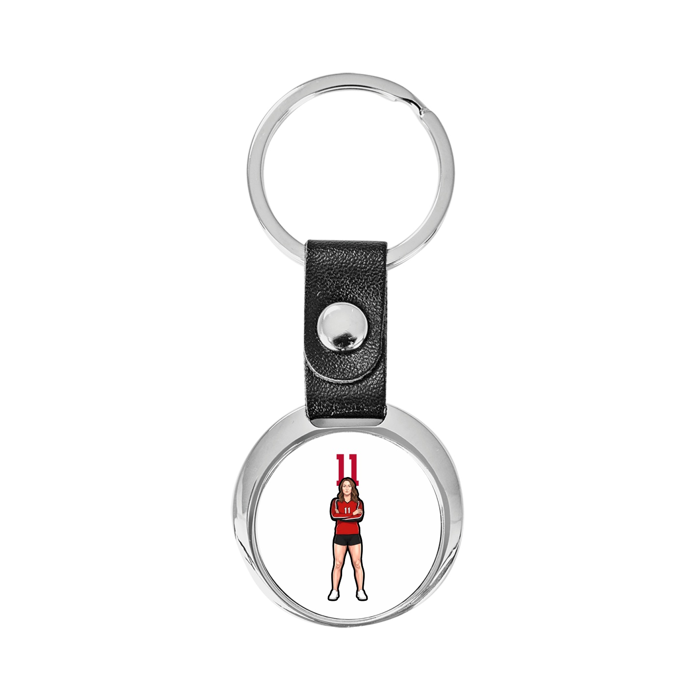 Key Chain — Number Top in Classic