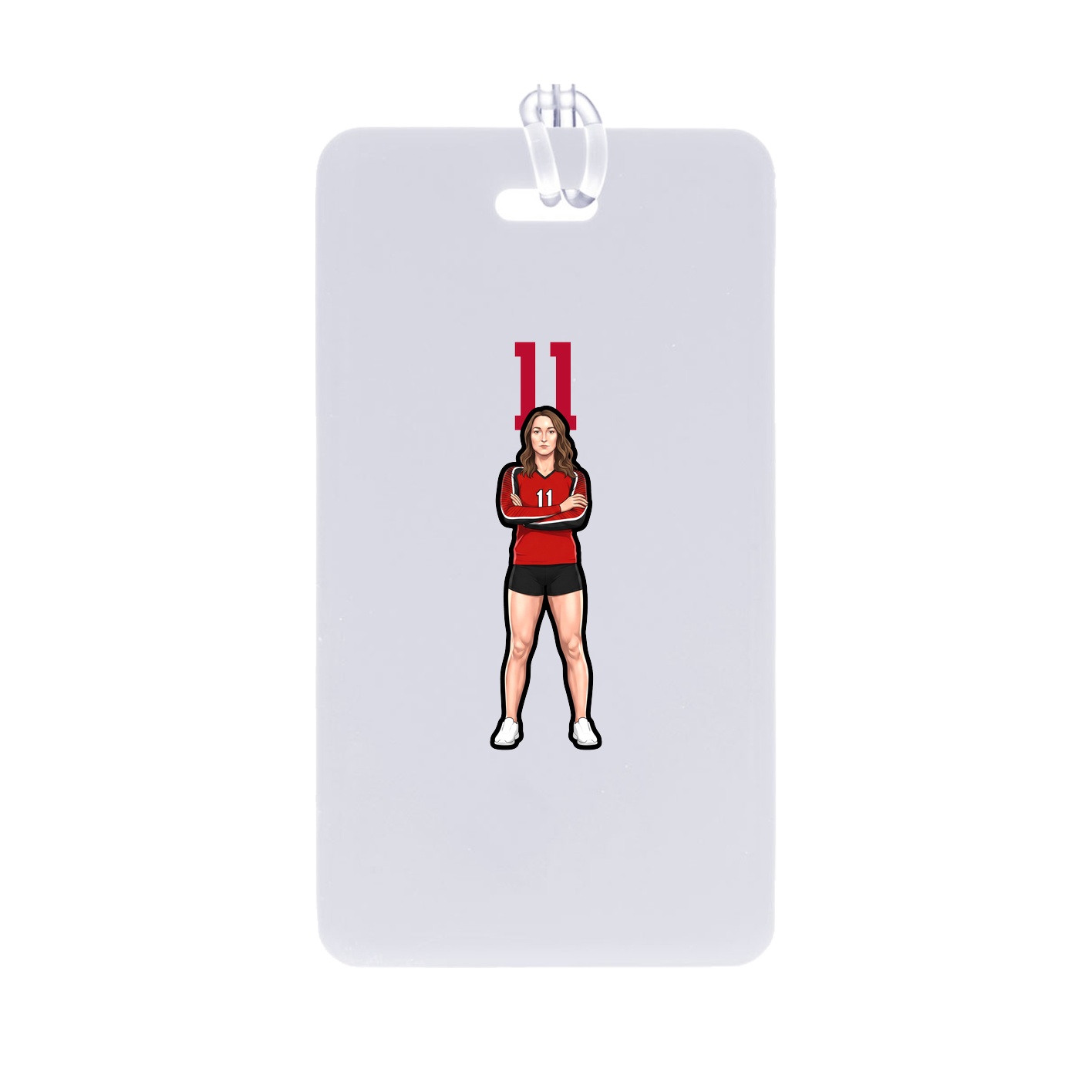 Bag Tag — Number Top in Classic