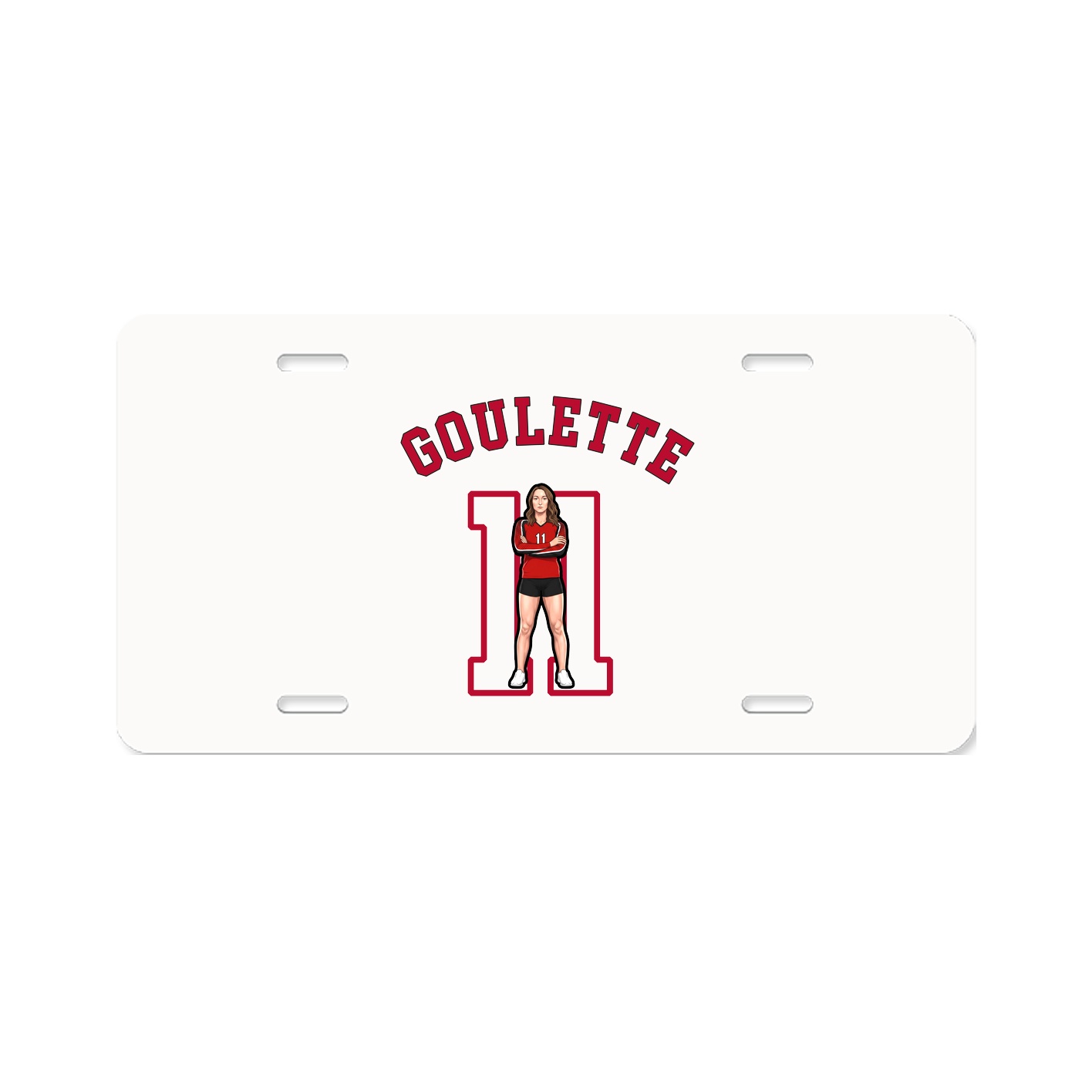 License Plate — Shirsey Arch in Classic