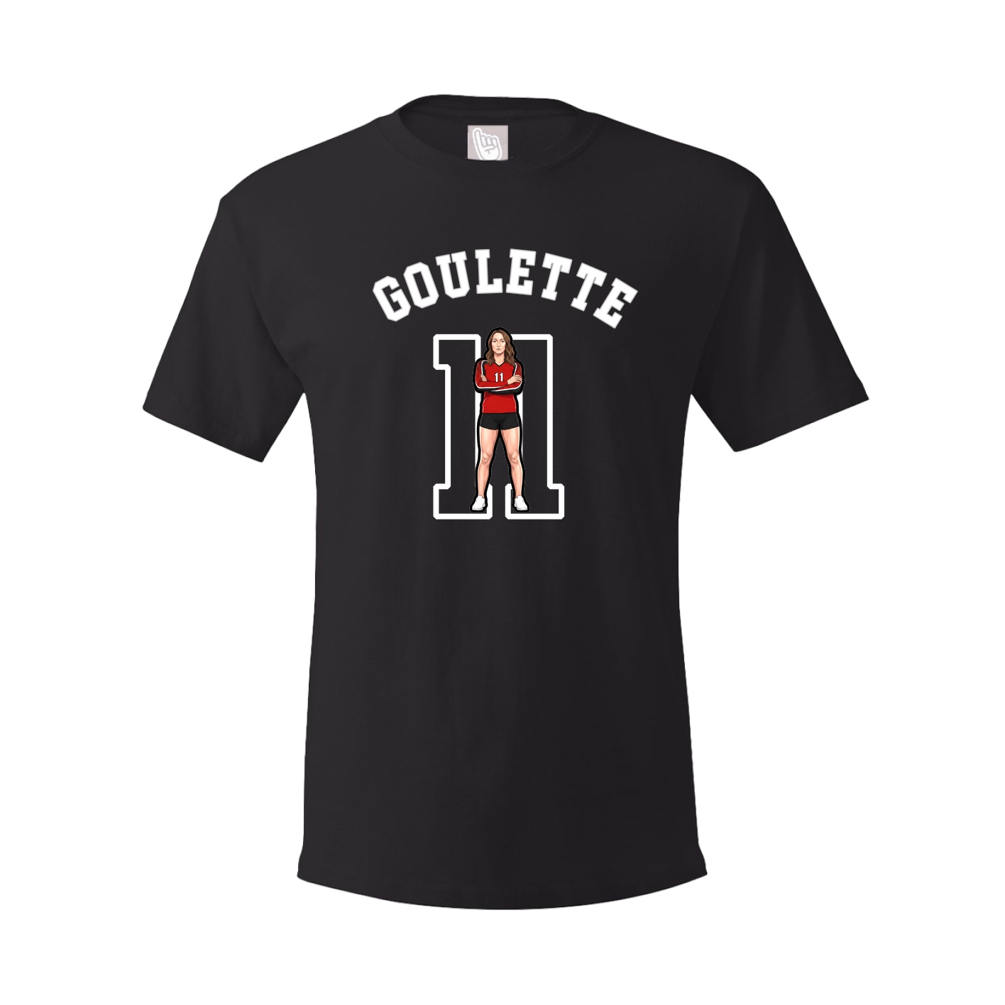 Youth Tee — Shirsey Arch in Black